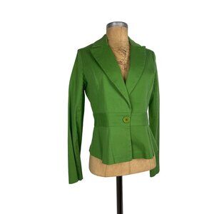 Necessary Objects Green Women's Jacket Authentic Vintage Blazer